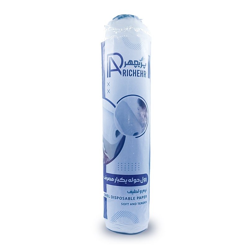حوله یکبار مصرف رولی  80*40 20 متر 25پرفراژ 50G-پنج عددی