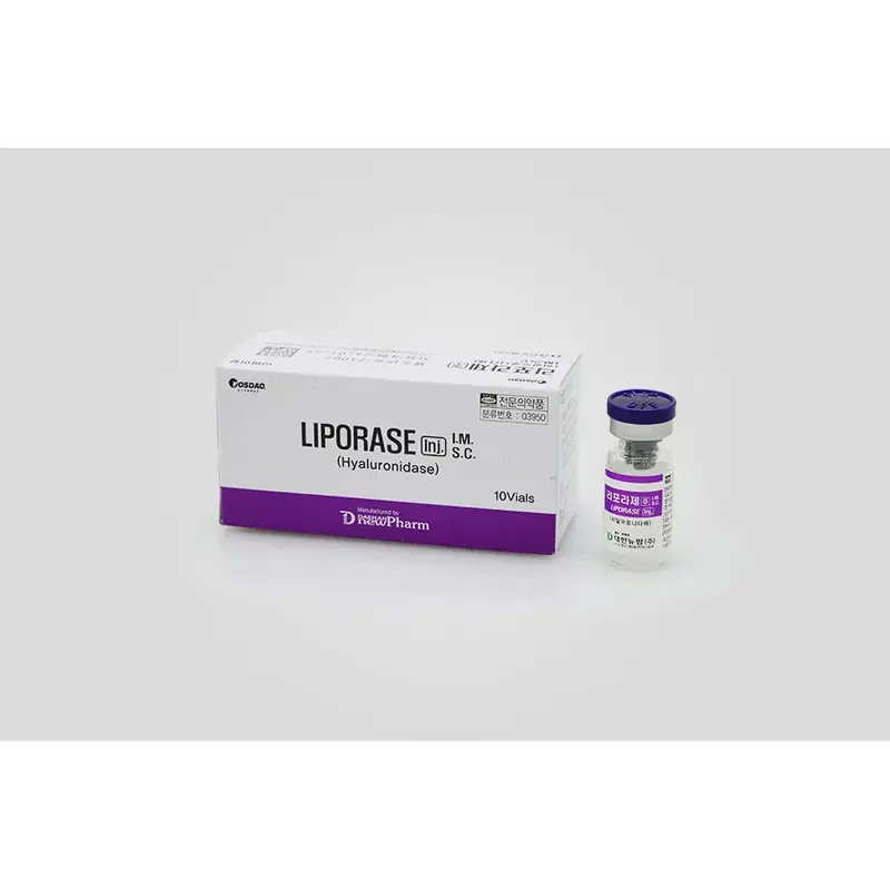 آنزیم هیالاز لیپوراز کره liporase hyaluronidase