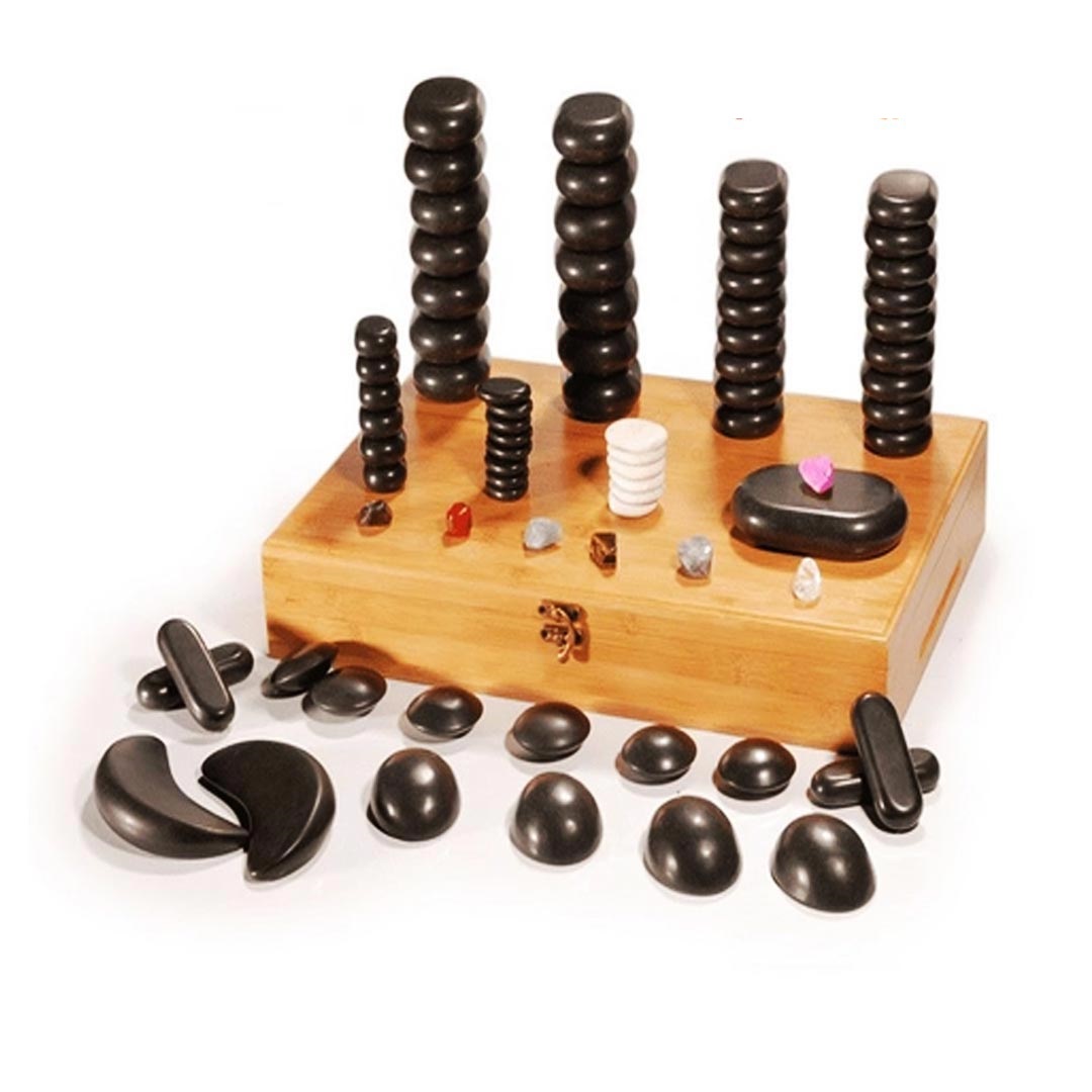 ست سنگ ماساژ ریلکس ۷۶ عددی Relax