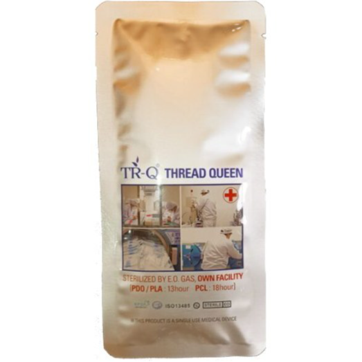 نخ لیفت ابرو و چشم TRQ (تی آر کیو) مدل  COG 8D PDO سایز 19G-60mm (USP 1) کد161