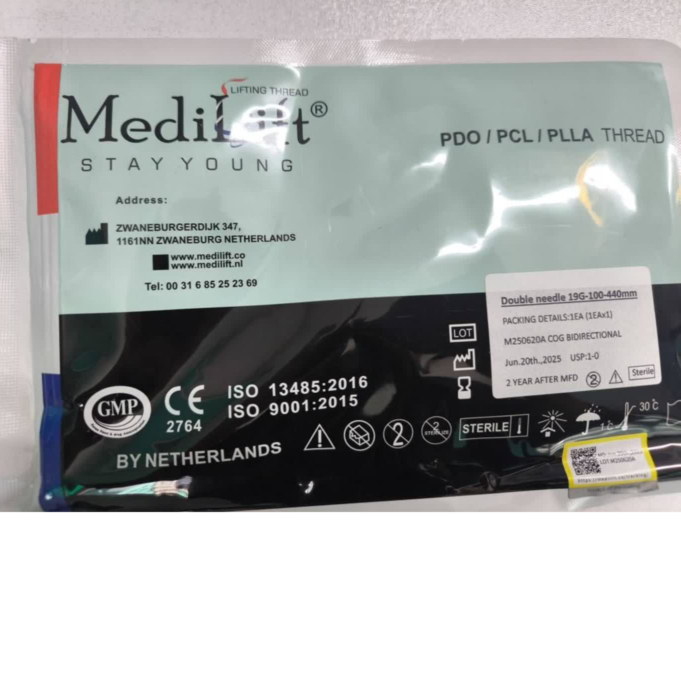 نخ لیفت دابل نیدل PCL مدیلیفت | 19G-100-440mm