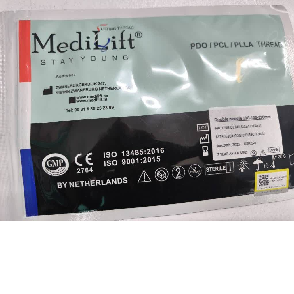 نخ نخ لیفت دابل نیدل PCL مدیلیفت | 19G-100-290mm