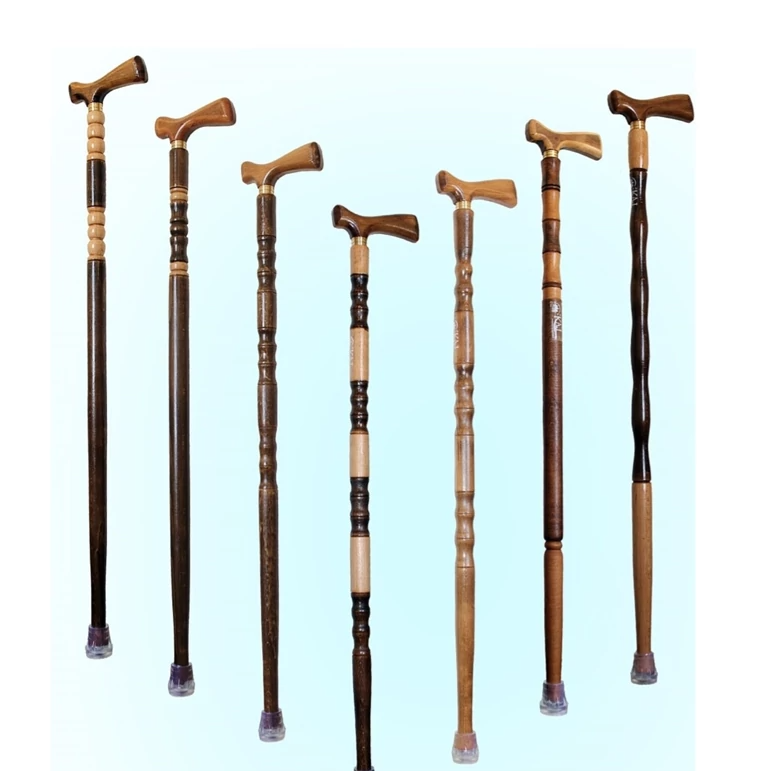 عصا چوبی راش خراطی شده
