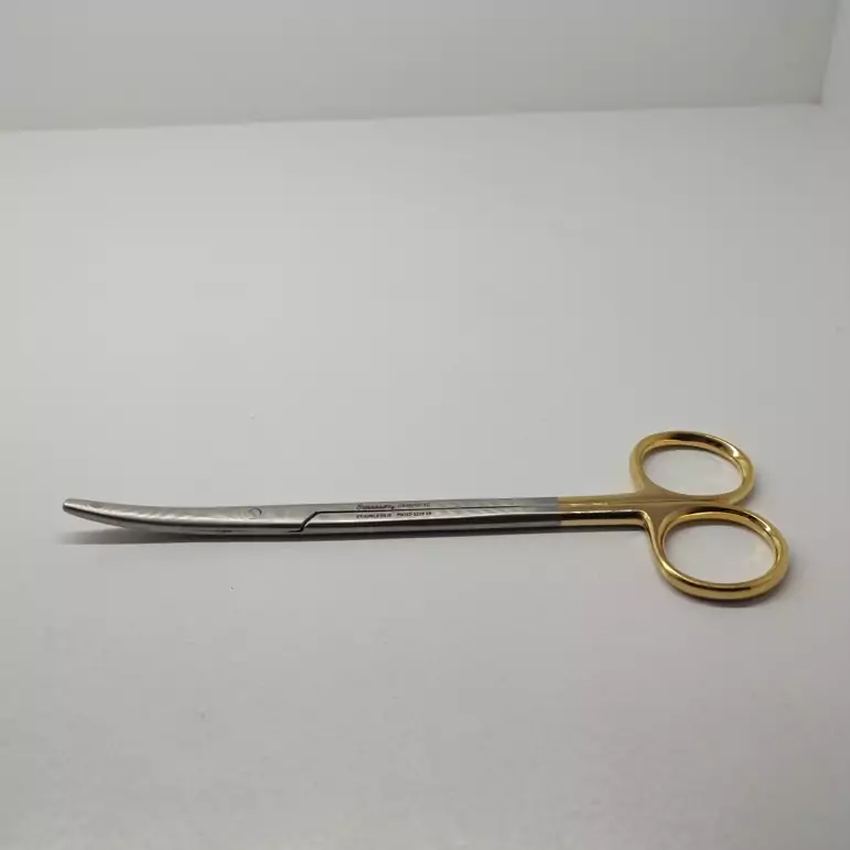 قیچی متسن‌باوم (متس) کرو دسته طلایی 16cm