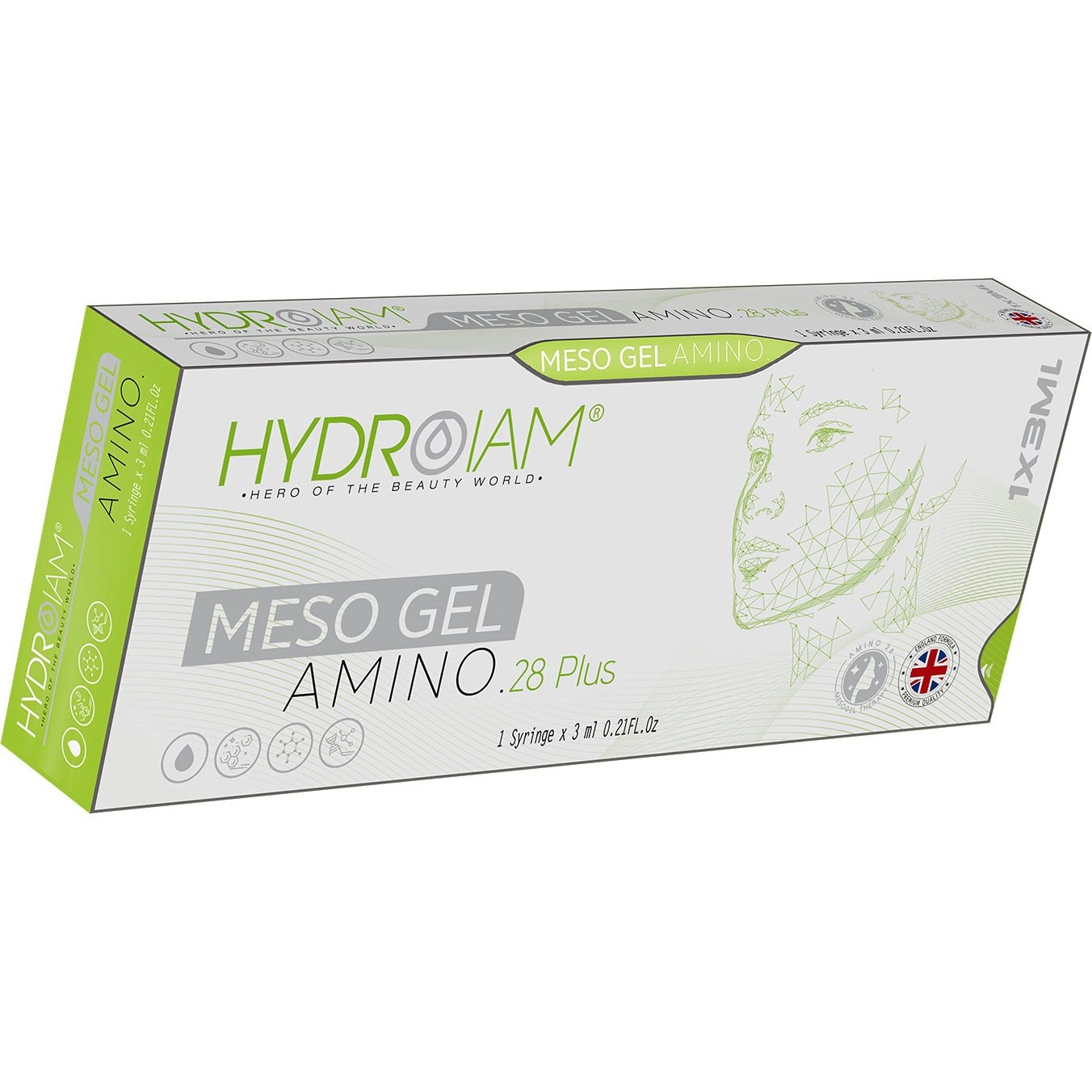 مزوژل هیدرویام آمینو 28 HYDROIAM Amino