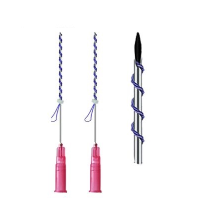 نخ تورنادو اسکرو Tornado screw PDO 23G90 mm بسته 10 عددی REJEON کد320