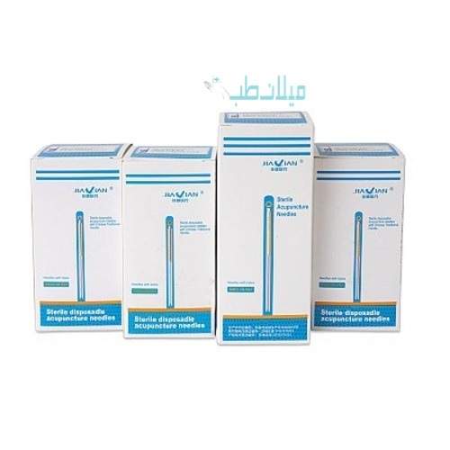 سوزن طب سوزنی جیاجیان ۲۵×۰٫۲۰ پانصد عددی (Jiajian)